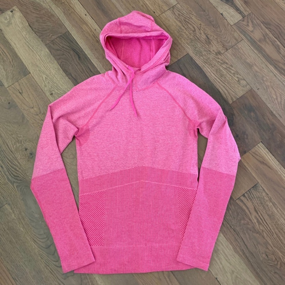 Reebok Pink Activewear Spandex Top Size Large